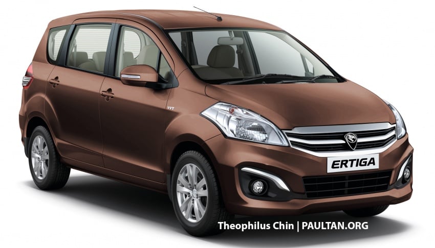 New Proton Ertiga MPV details revealed – a rebadged Suzuki, 1.4 litre MT/AT, EEV, four-star ASEAN NCAP 582125