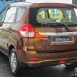 MPV Proton Ertiga dilancarkan – enam-tempat duduk, 1.4 liter VVT, harga bermula RM58,800 – RM64,800