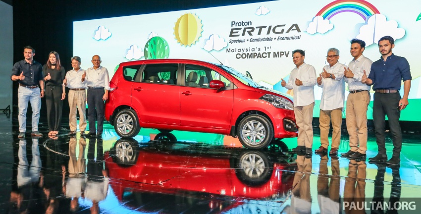 Proton Ertiga MPV launched in Malaysia – RM59k-65k 584040