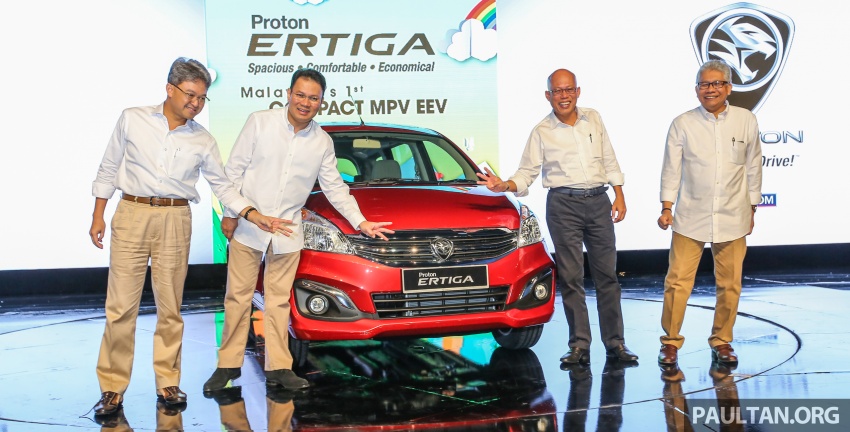 Proton Ertiga MPV launched in Malaysia – RM59k-65k 584041