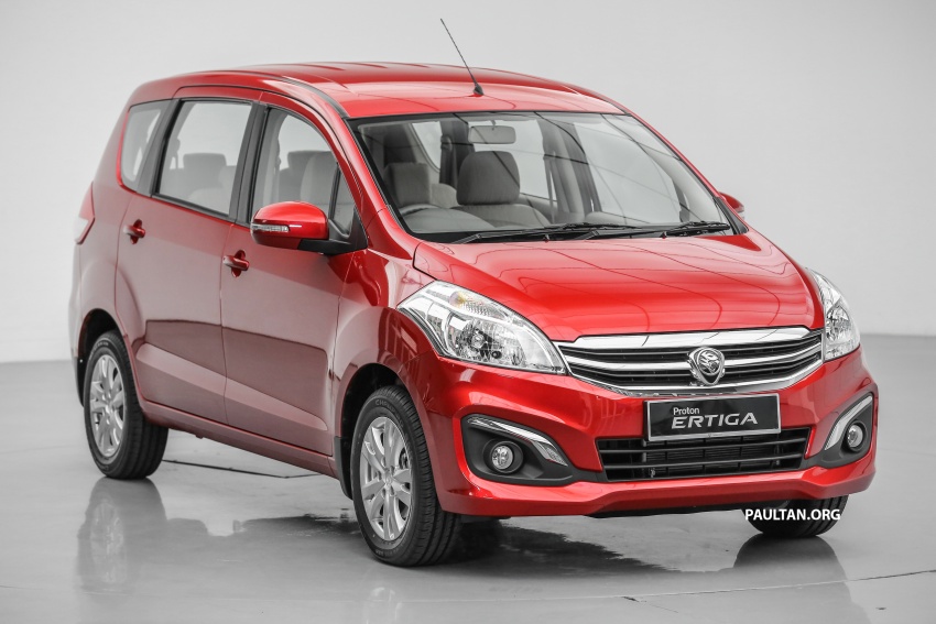 MPV Proton Ertiga dilancarkan – enam-tempat duduk, 1.4 liter VVT, harga bermula RM58,800 – RM64,800 583484