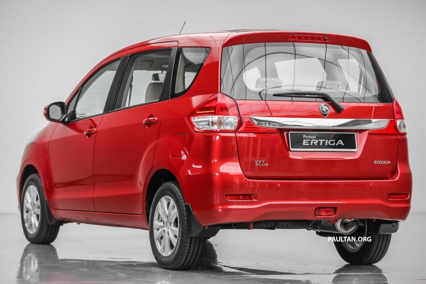 MPV Proton Ertiga dilancarkan – enam-tempat duduk, 1.4 liter VVT, harga bermula RM58,800 – RM64,800 583489