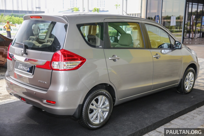 MPV Proton Ertiga dilancarkan – enam-tempat duduk, 1.4 liter VVT, harga bermula RM58,800 – RM64,800 584450