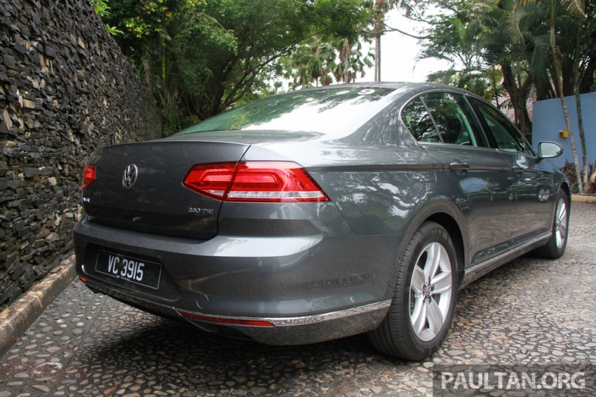 Volkswagen Passat B8 dipertonton awal sebelum pelancaran – pilihan enjin 1.8L dan 2.0L TSI, tiga varian 572678