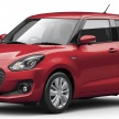 Suzuki Swift 2017 telah diperkenalkan di Jepun