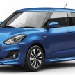 Suzuki Swift 2017 telah diperkenalkan di Jepun