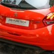 Peugeot 208 and 2008 facelifts launched in Malaysia – 1.2 PureTech turbo, six-speed auto, RM90k/RM110k