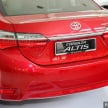 Toyota Corolla Altis gets new options – DVR dash cam, 360-degree Panoramic View Monitor, USB chargers