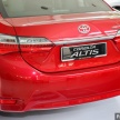 GALERI: Toyota Corolla Altis facelift 2016 kini di M’sia – 3 varian, 7 beg udara, VSC, harga dari RM117k