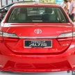 GALERI: Toyota Corolla Altis facelift 2016 kini di M’sia – 3 varian, 7 beg udara, VSC, harga dari RM117k