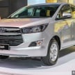 New Toyota Innova launched in Malaysia, from RM106k – 7 airbags, ESC, Dual VVT-i, more premium interior