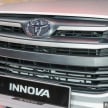 New Toyota Innova launched in Malaysia, from RM106k – 7 airbags, ESC, Dual VVT-i, more premium interior