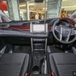 New Toyota Innova launched in Malaysia, from RM106k – 7 airbags, ESC, Dual VVT-i, more premium interior