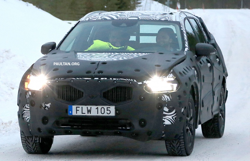 SPYSHOTS: Next-gen Volvo XC60 goes winter testing 591860