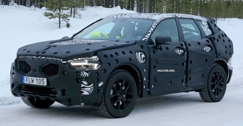 SPYSHOTS: Next-gen Volvo XC60 goes winter testing 591865