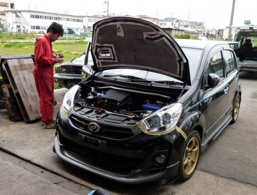 Perodua Myvi 1.5 Extreme automatik dieksport ke Jepun dan menerima talaan turbo oleh FEED? 601623