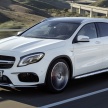 2017 Mercedes-AMG GLA 45 – refresh adds more whiz