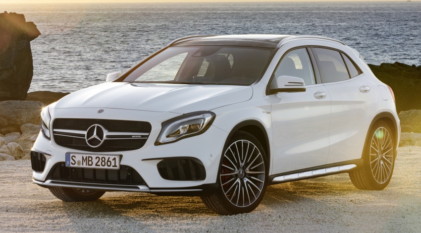 2017 Mercedes-AMG GLA 45 – refresh adds more whiz 600380