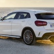 2017 Mercedes-AMG GLA 45 – refresh adds more whiz