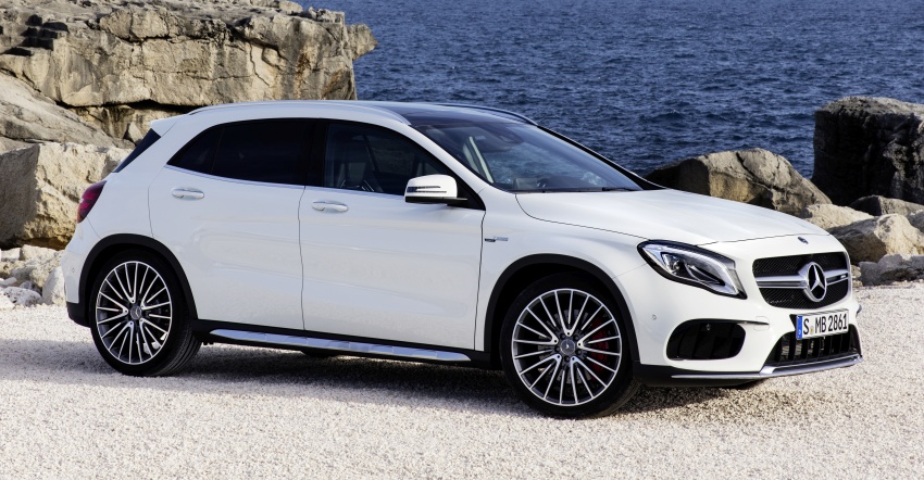 2017 Mercedes-AMG GLA 45 – refresh adds more whiz 600386