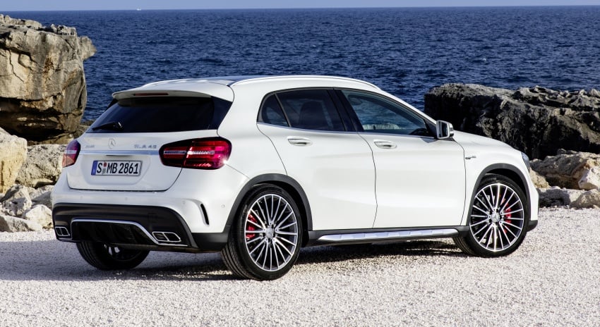 2017 Mercedes-AMG GLA 45 – refresh adds more whiz 600387