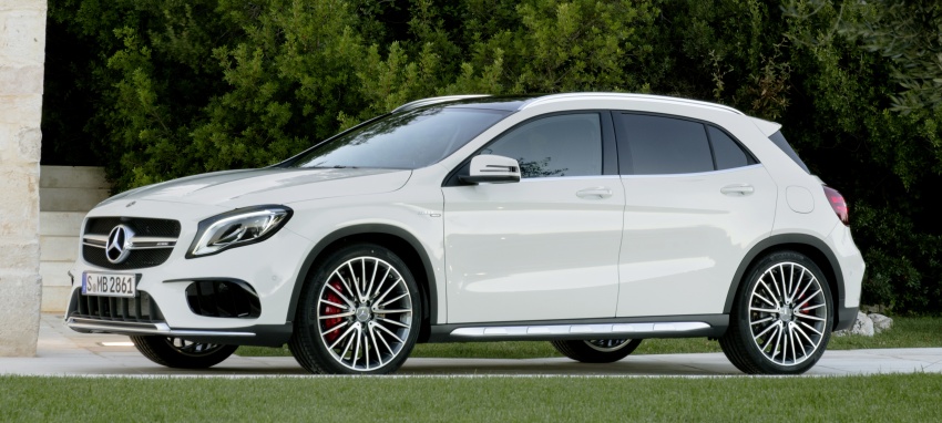 2017 Mercedes-AMG GLA 45 – refresh adds more whiz 600390