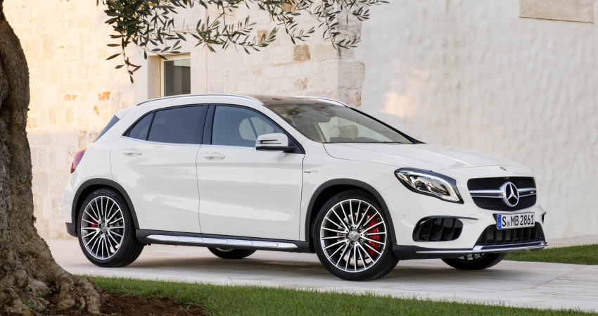 2017 Mercedes-AMG GLA 45 – refresh adds more whiz 600391