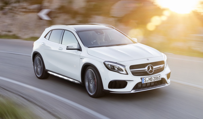 2017 Mercedes-AMG GLA 45 – refresh adds more whiz 600371
