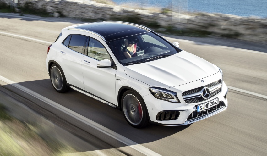2017 Mercedes-AMG GLA 45 – refresh adds more whiz 600373