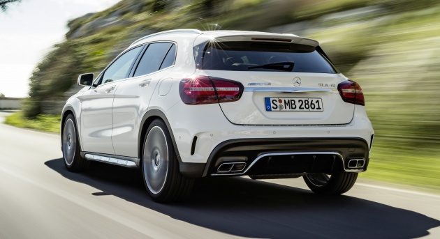 2017 Mercedes-AMG GLA 45 – refresh adds more whiz