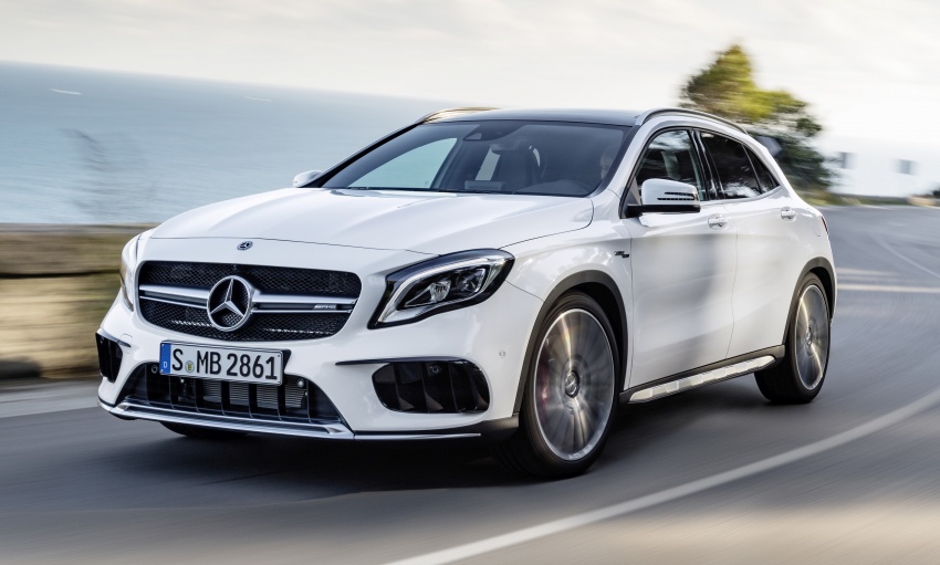 2017 Mercedes-AMG GLA 45 – refresh adds more whiz 600375