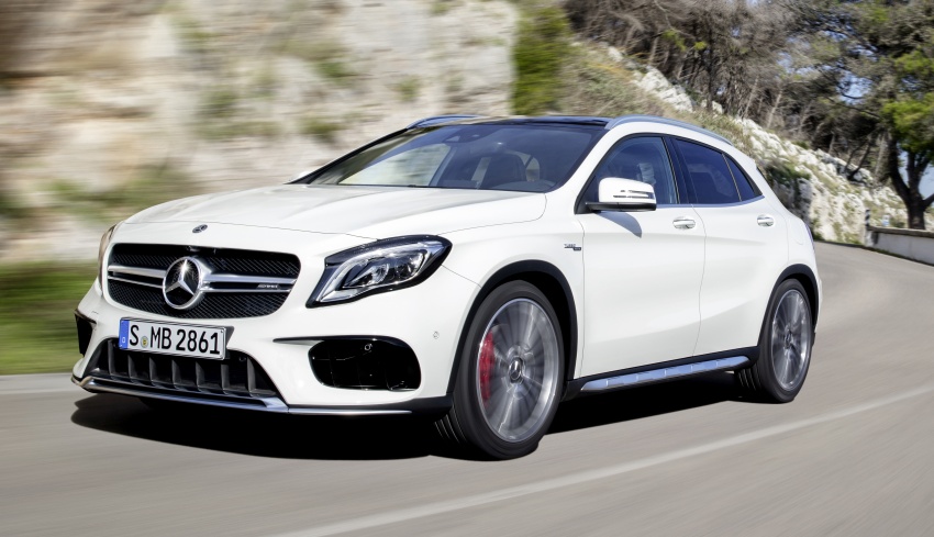 2017 Mercedes-AMG GLA 45 – refresh adds more whiz 600378