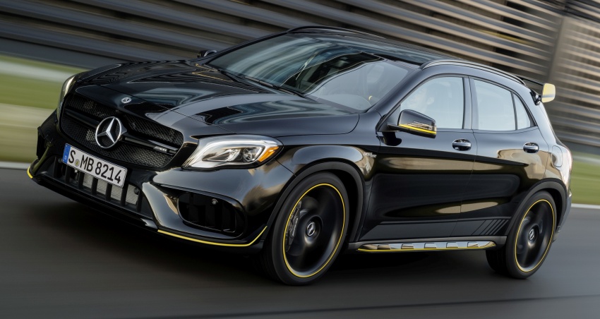 2017 Mercedes-AMG GLA 45 – refresh adds more whiz 600361