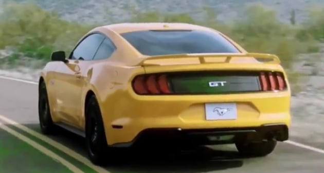 2018 Ford Mustang facelift gets revealed, unofficially