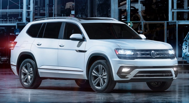 2018 Volkswagen Atlas R-Line package revealed