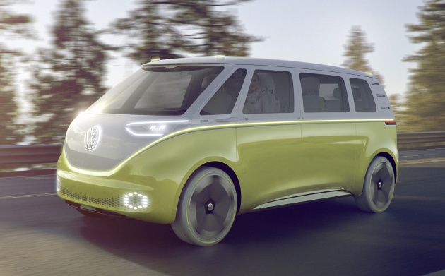 Volkswagen I.D. Buzz EV concept – modern Microbus