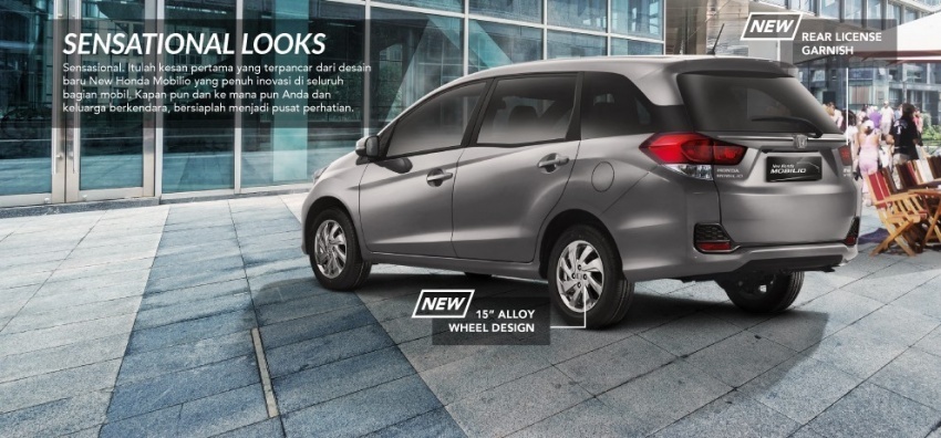 Honda Mobilio facelift dilancarkan di Indonesia – MPV tujuh tempat duduk, harga bermula dari RM63k 603203