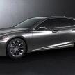 2018 Lexus LS 500 debuts with new 3.5 litre biturbo V6, 10-speed auto, pedestrian avoidance, 24-inch HUD