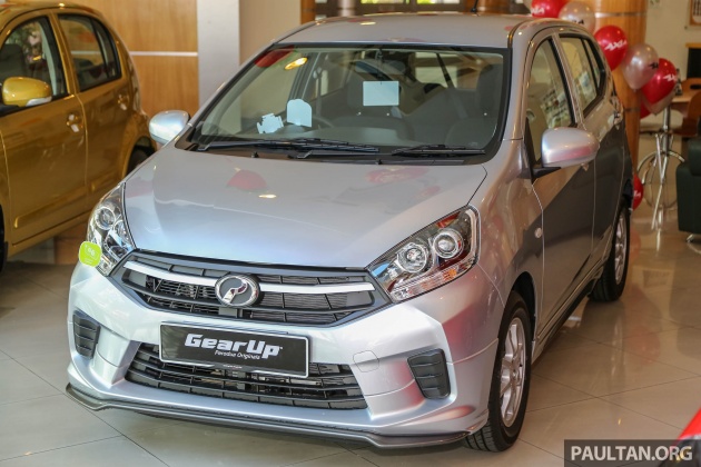 2017 Perodua Axia facelift in showrooms, from RM25k