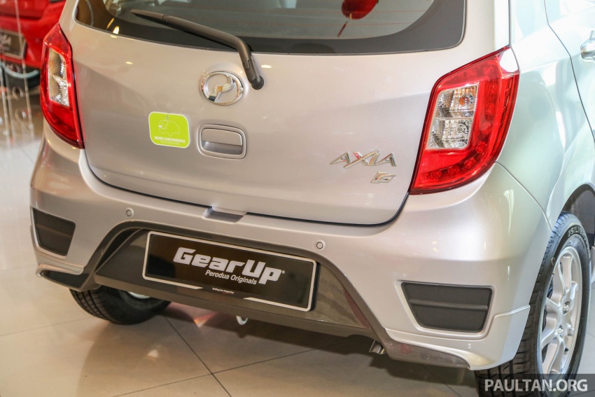 Perodua Axia facelift di pusat pameran – dari RM25k 604885