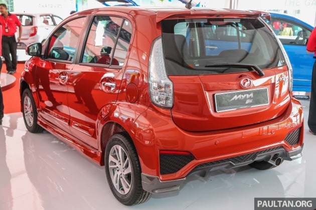 Perodua Myvi 1.5 SE, Advance get standard GearUp kit