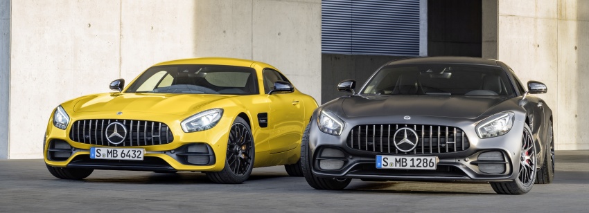 Mercedes-AMG GT C Coupe debuts in Detroit – AMG GT and GT S get styling and tech updates for 2017 601102