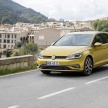GALLERY: 2017 Volkswagen Golf Mk7 facelift – GTI, GTD, Golf Variant and 1.5 TSI play it up for the camera