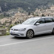 GALLERY: 2017 Volkswagen Golf Mk7 facelift – GTI, GTD, Golf Variant and 1.5 TSI play it up for the camera