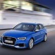 Audi RS3 Sportback – 400 hp 2.5L TFSI five-cylinder