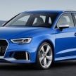 Audi RS3 Sportback – 400 hp 2.5L TFSI five-cylinder