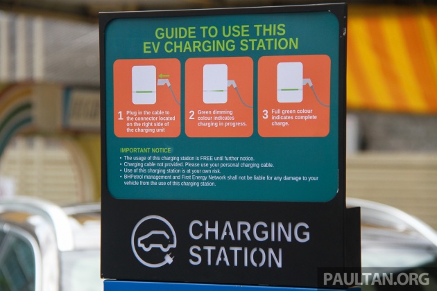 BHPetrol sedia tempat mengecas kenderaan elektrik di stesen Kg Sg Kayu Ara dan Sg Besi secara percuma