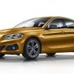 BMW 1 Series Sedan launched in Mexico, from RM99k