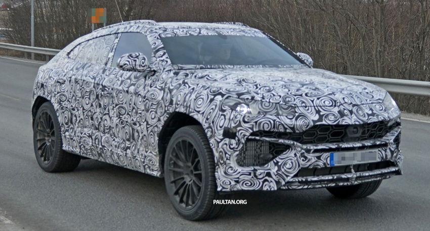 SPIED: Lamborghini Urus SUV to stay true to concept 614544