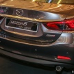 2018 Mazda 6 facelift makes LA debut with 2.5L turbo